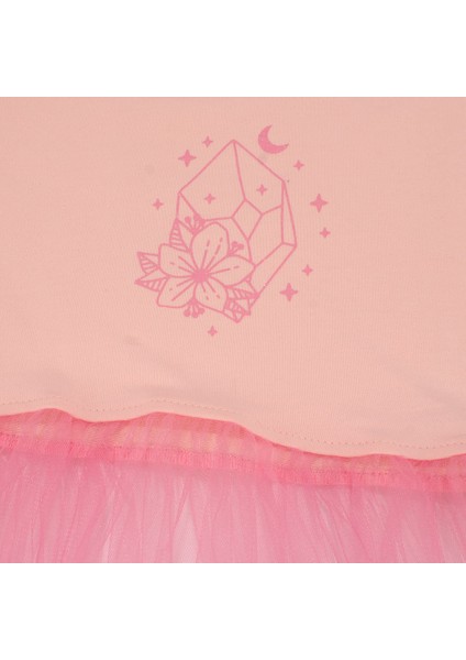 Kız Çocuk Pembe Tüllü Taytlı 2'li Takım fiyatları