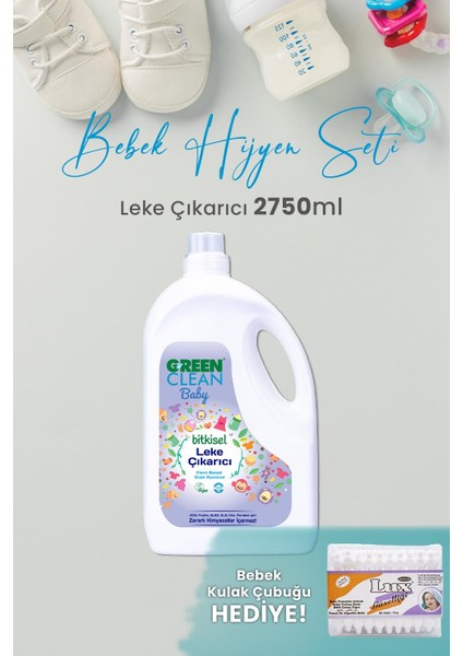 Green Clean Baby Leke Çıkarıcı 2.75 L ve Hediyeli