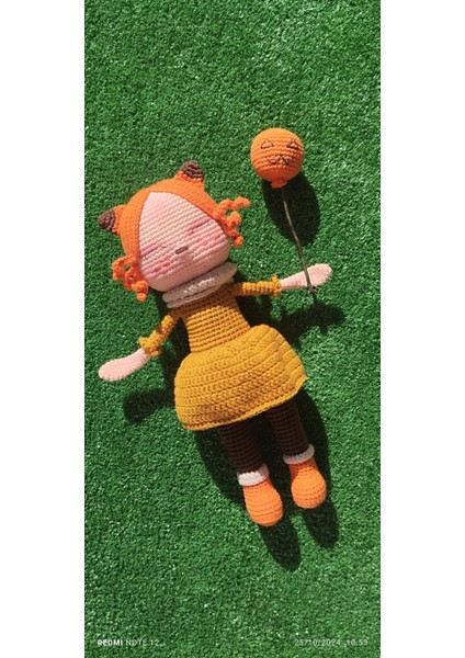 Tilkı Kız Roxy Organik Örgü Bebek 27cm fiyatları