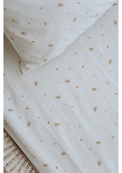 Tek Kişilik Lastikli Çarşaf Seti | Tiny Boho Florals indirimleri