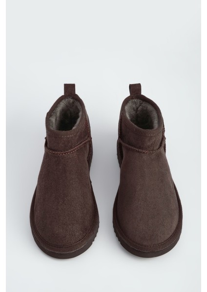 Kadın Içi Kürklü Yarım Günlük Bot Pasep