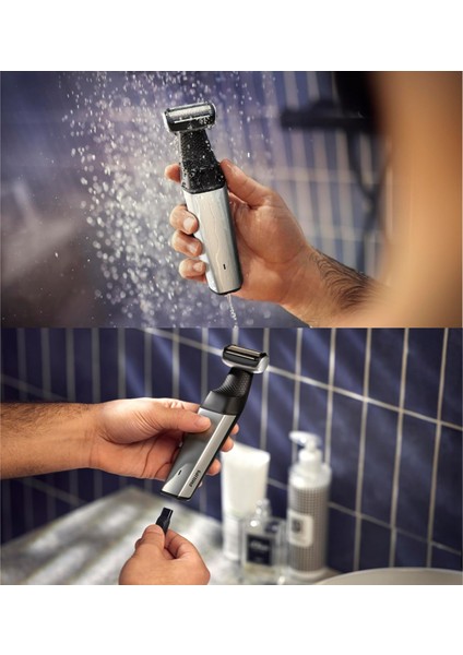 Vücut Bakım Serisi Duşa Uygun Yıkanabilir , Hassas Bölge ve Vücut Tıraş Makinesi Islak ve Kuru Kullanım indirimleri