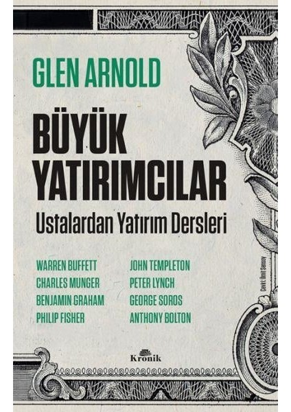 Büyük Yatırımcılar Glen Arnold Yatırım Stratejileri ve Dersleri 416 Sayfa Ciltsiz