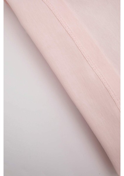 Kız Bebek Pijama Takımı Penye Basic Düz Bisiklet Yaka Kısa Kollu Üst Şort C5067A524HS modelleri