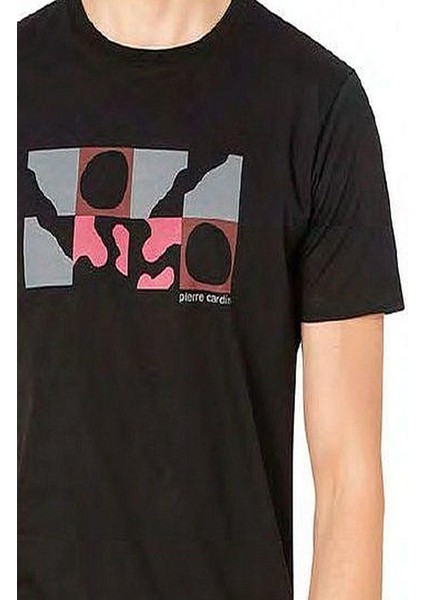 6076 Erkek Kısa Kollu Bisiklet Yaka Pijama Takım-Siyah fiyatları