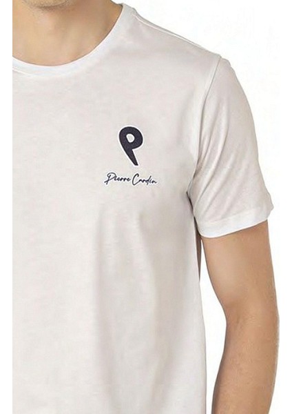 6078 Erkek Kısa Kollu Bisiklet Yaka Pijama Takım-Beyaz fiyatları