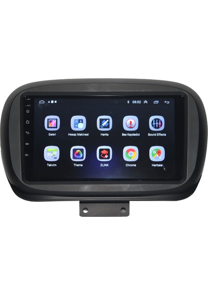 Smart Go Fiat 500X-500X 2014/2022 9 Inç 4-32