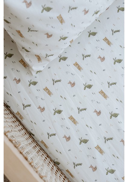 Tek Kişilik Lastikli Çarşaf Seti | Woodland