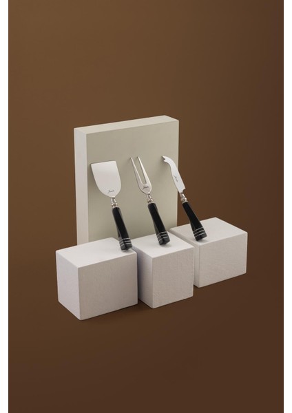 Nero 3'lü Peynir Servis Seti