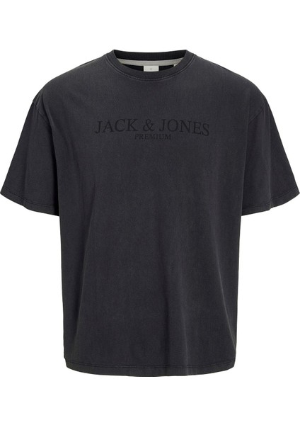 Erkek Relaxed Fit Bisiklet Yaka T-Shirt - 12274595