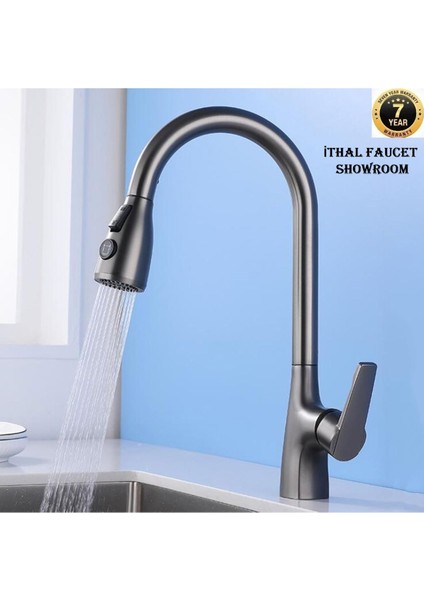 Mutfak Evye Bataryası Su Arıtma Çıkışlı 2025 Yeni Model Spiralli ve Fıskiyeli 7 Yıl Garanti İthal