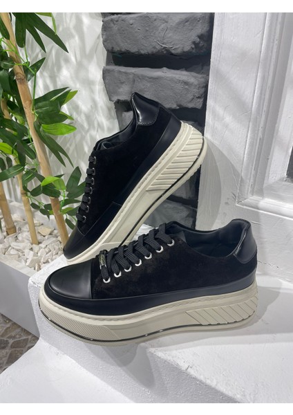 Kalın Eva Taban Süet Sneakers modelleri