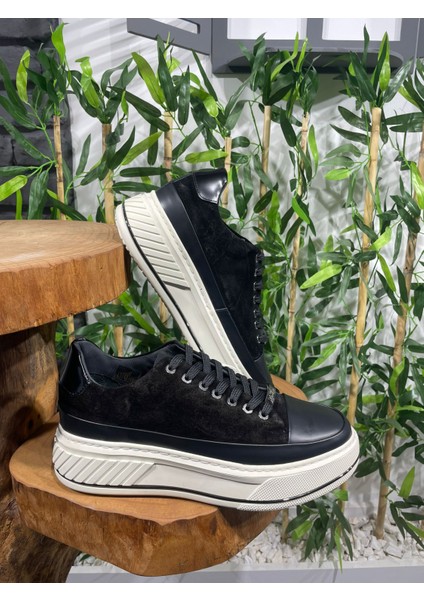 Kalın Eva Taban Süet Sneakers fırsatları