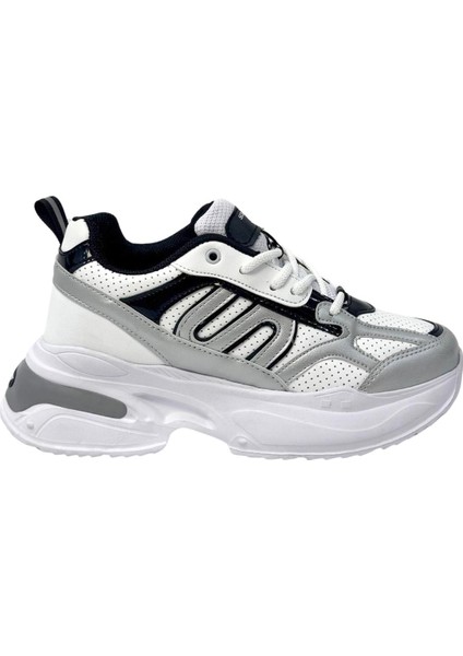 Kadın Taban File Detaylı Sneaker 040