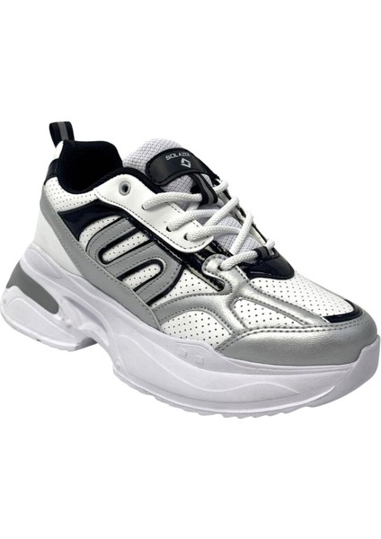 Kadın Taban File Detaylı Sneaker 040