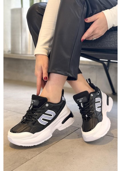 Kadın Taban File Detaylı Sneaker 040