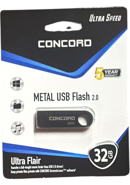 Metal Kasa Gb-32 Metal Flash Bellek C-U 32 GB indirimleri