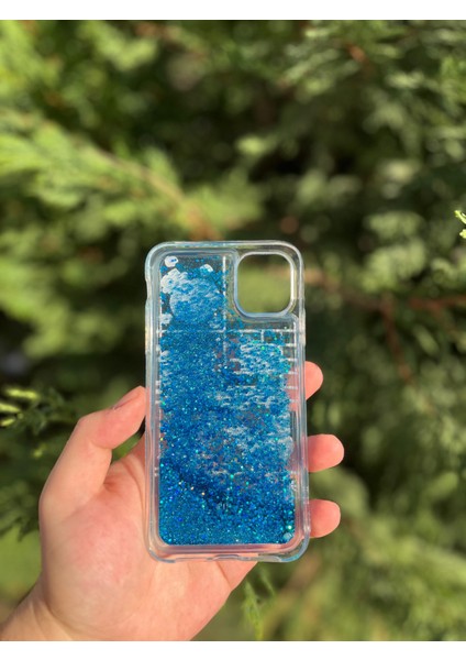 Kabartmalı Yüzen Simli Apple iPhone Kılıf - Cute Series fırsatları