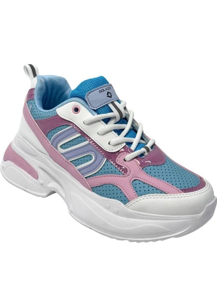 Kadın Taban File Detaylı Sneaker 040