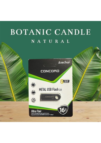 Metal Kasa Concord Gb-16 Metal Flash Bellek C-U 16 GB fırsatları