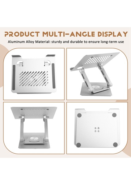 Zr 753 15.9" Alüminyum Katlanabililir 360 Derece Dönebilen Tablet ve Laptop Standı fırsatları