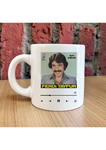 Ferdi Tayfur Bana Sor Dayanıklı ve Şık Kişiye Özel Kupa Bardaklar indirimleri