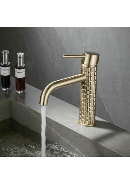 Banyo Lavabo Bataryası Mat Gold Renk Yeni Model 7 Yıl Güvenceli İthal modelleri