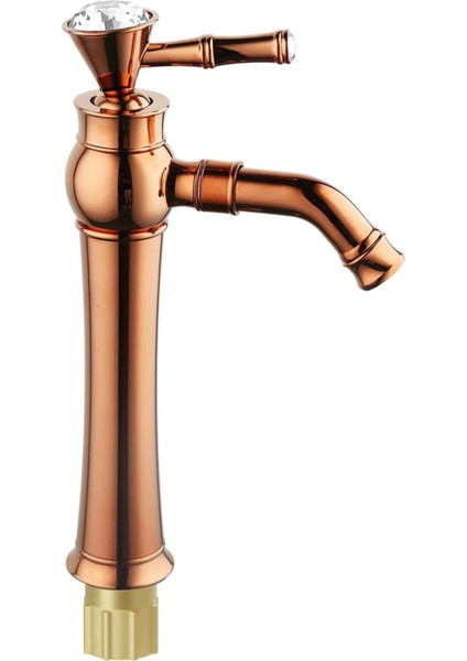 Banyo Çanak Lavabo Bataryası Rose Renk Taşlı Model 7 Yıl Güvenceli İthal