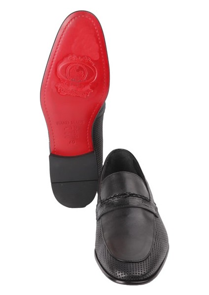 2034 Siyah Klasik Deri Ayakkabı fırsatları