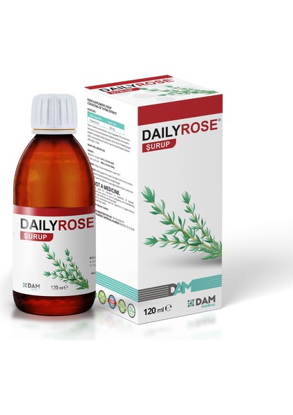 Medikal, Daily Rose, Öksüruk Şurubu, Saf Kekik Ekstraktlı.