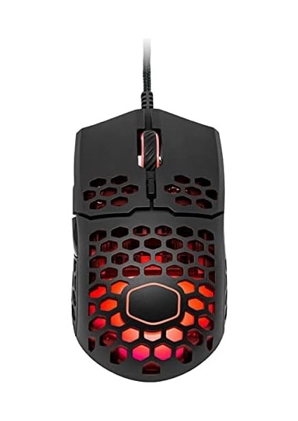 Master Master Mastermouse MM711 Rgb Ultra Hafif 60GR Mat Siyah Optik Profesyonel Oyuncu Faresi (MM-711-KKOL1)