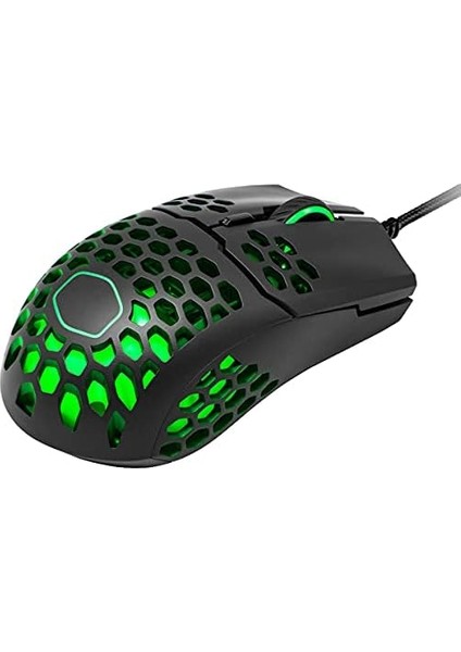 Master Master Mastermouse MM711 Rgb Ultra Hafif 60GR Mat Siyah Optik Profesyonel Oyuncu Faresi (MM-711-KKOL1)
