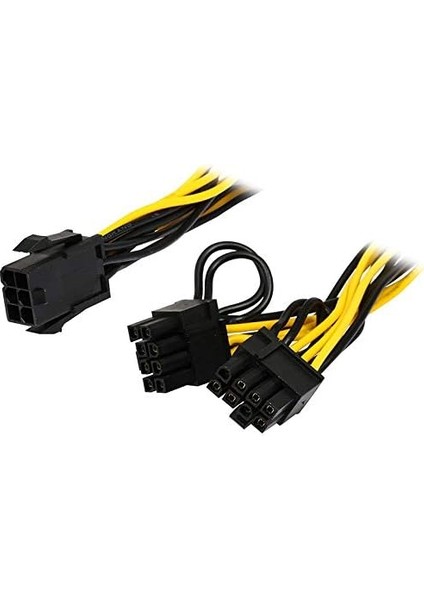 4302 Pci E 8 Pin (6+2) 2x Pci-E Ekran Kartı Power Çoklayıcı Kablosu fiyatları