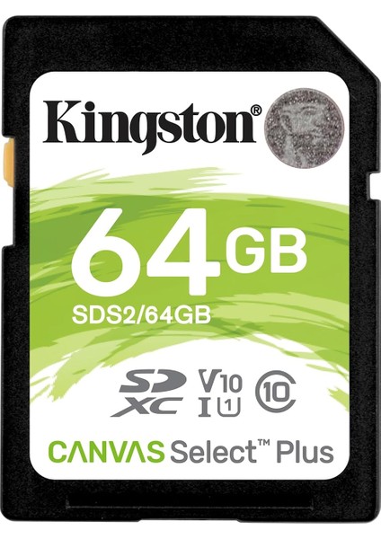 64GB Sdxc CLAS10 Uhsı SDS2/64GB Hafıza Kartı