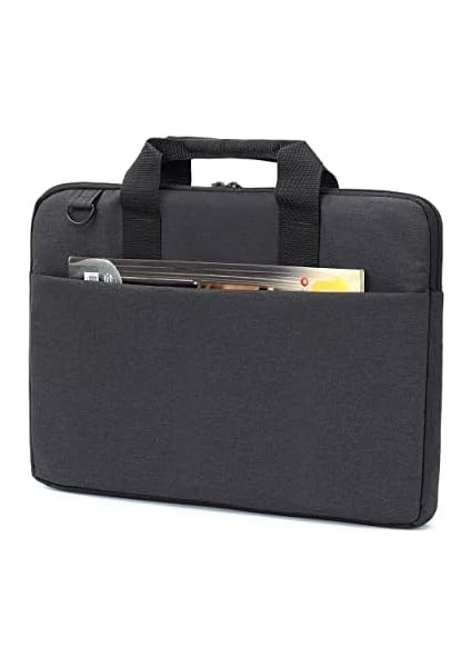 Cityfit MCC-701 Laptop Çantası, Erkekler ve Kadınlar Için Profesyonel Bilgisayar Çantası, 13,3 Inç - 14.1 Inç Notebook Çantası, Evrak Çantası, Siyah