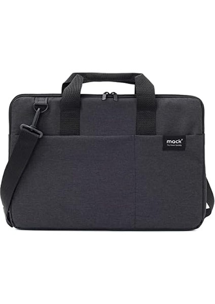 Cityfit MCC-701 Laptop Çantası, Erkekler ve Kadınlar Için Profesyonel Bilgisayar Çantası, 13,3 Inç - 14.1 Inç Notebook Çantası, Evrak Çantası, Siyah