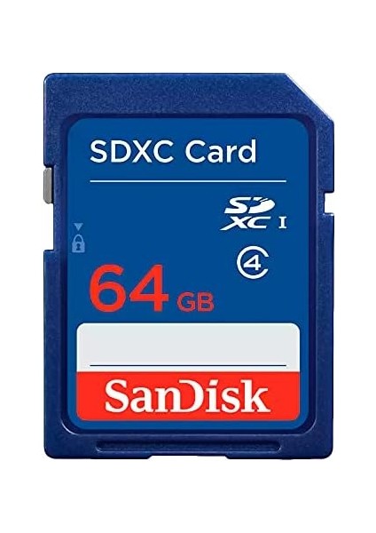 64GB Class 4 Sdxc Flash Hafıza Kartı - SDSDB-064G-B35