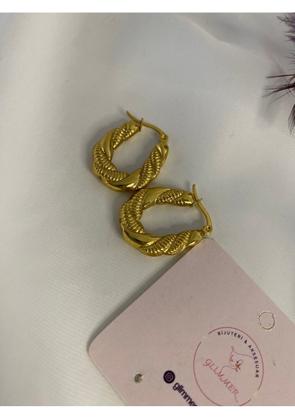 Çelik Gold Klips Küpe fiyatları