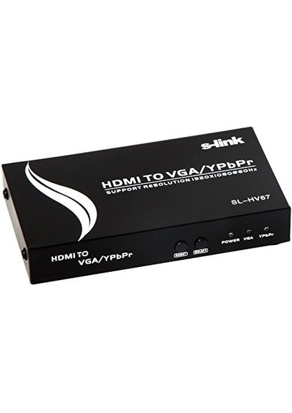 SL-HV67 HDMI To Vga+Ypbpr Çevirici (11529)