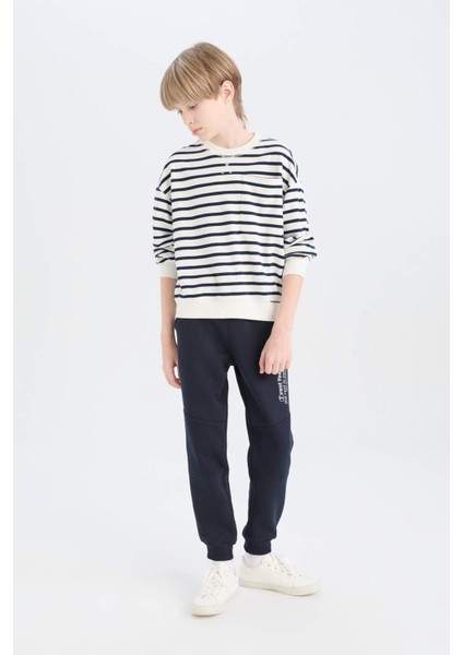 Erkek Çocuk Beli Paçası Lastikli Baskılı Eşofman Altı S1856A624WN fiyatları