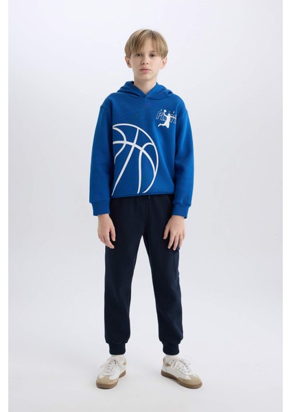 Erkek Çocuk Kapüşonlu Spor Baskılı Sweatshirt D4346A824WN fiyatları