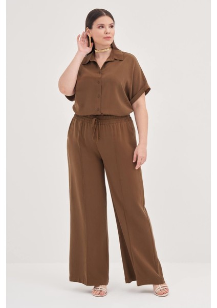 Beli Lastikli Cepli Palazzo Pantolon modelleri