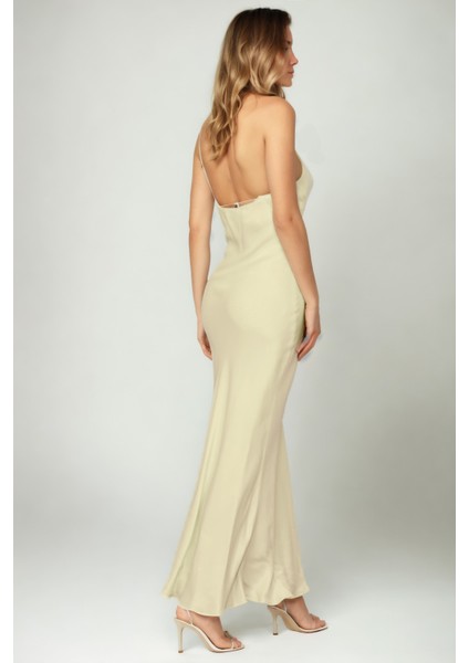 Ip Askılı Saten Elbise indirimleri