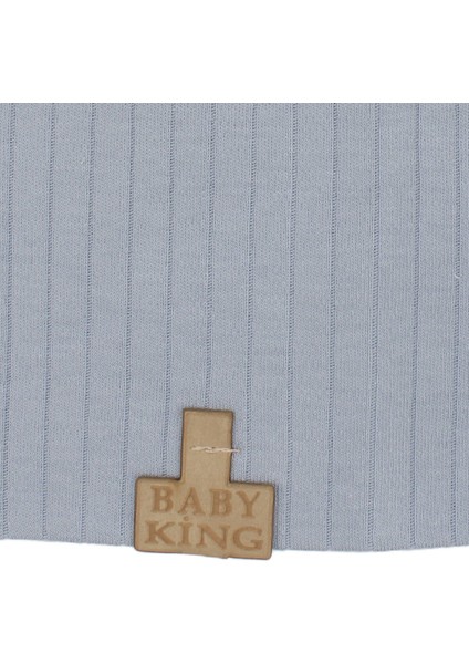 Erkek Bebek Mavi Penye Baby King Armalı Raporlu Bere fiyatları