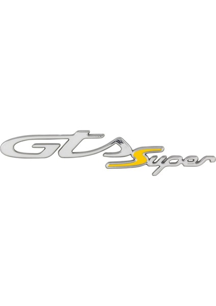 Vespa ''GTS Super'' Amblemi Sağ Taraf *Sarı* / PIAGGIO