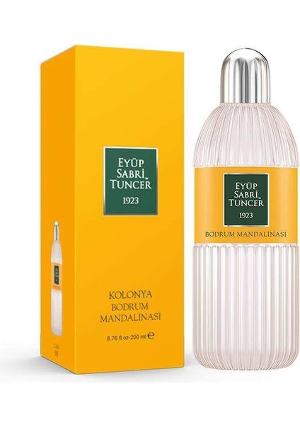 200ml Cam Bodrum Mandalinası Kolonyası