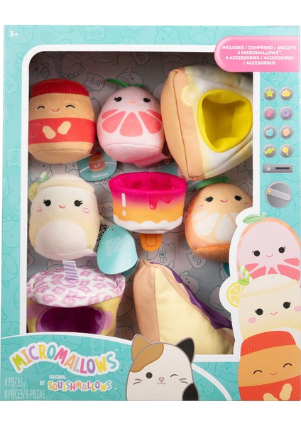 Micromallows 4 Figür + 4 Aksesuar Seti MM0018