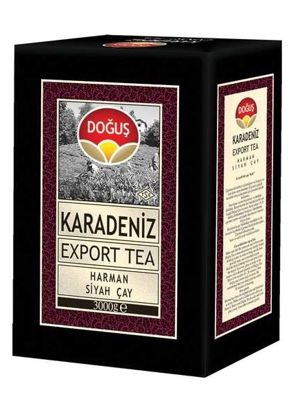 Karadeniz Export Tea Harman Siyah Çay 3000 Gr Karton Kutulu