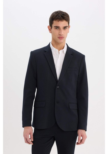 Modern Fit Astarlı Düğmeli Blazer Ceket C5990AX25SP modelleri