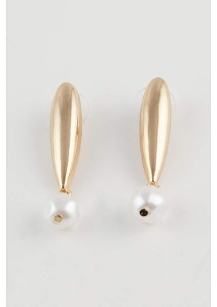 Kadın İncili Gold Küpe D6384AXNS fiyatları